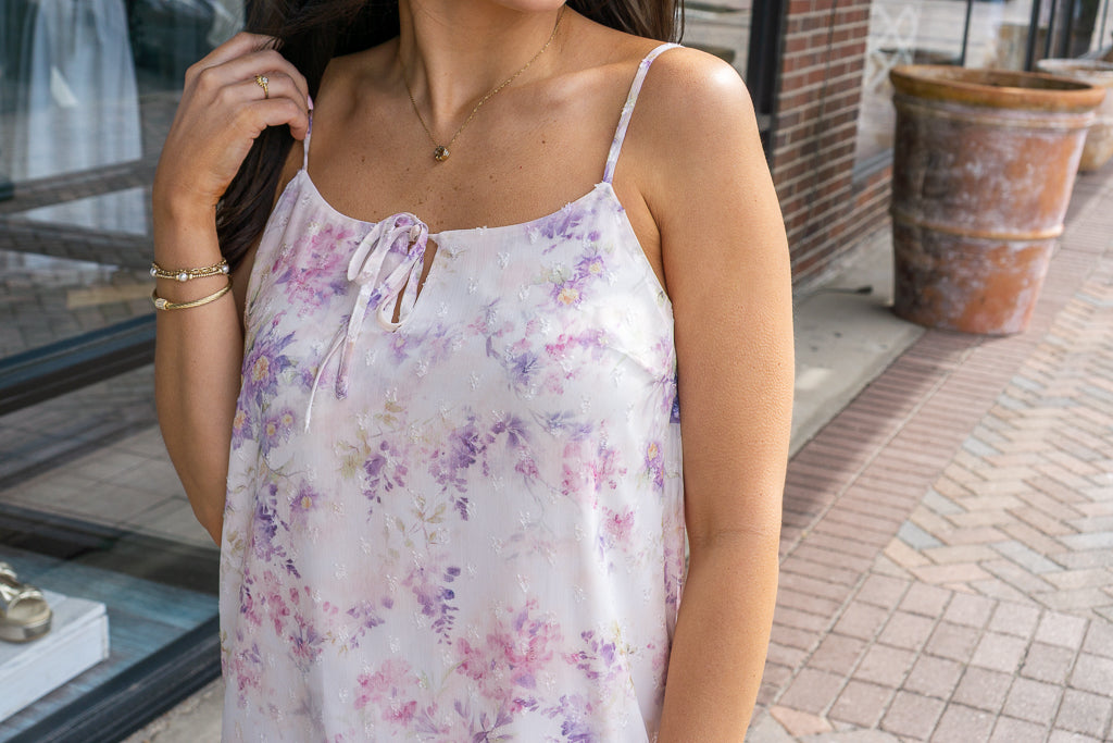 STORIA Women's Dresses Floral Tiered Ruffle Maxi Dress