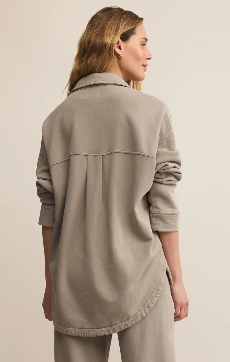 Z SUPPLY Women Jackets Z Supply All Day Knit Leopard Jacket || David's Clothing