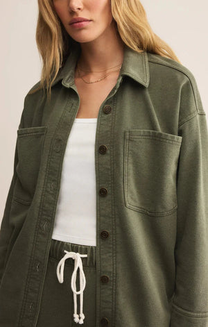 Z SUPPLY Women Jackets Z Supply All Day Knit Leopard Jacket || David's Clothing