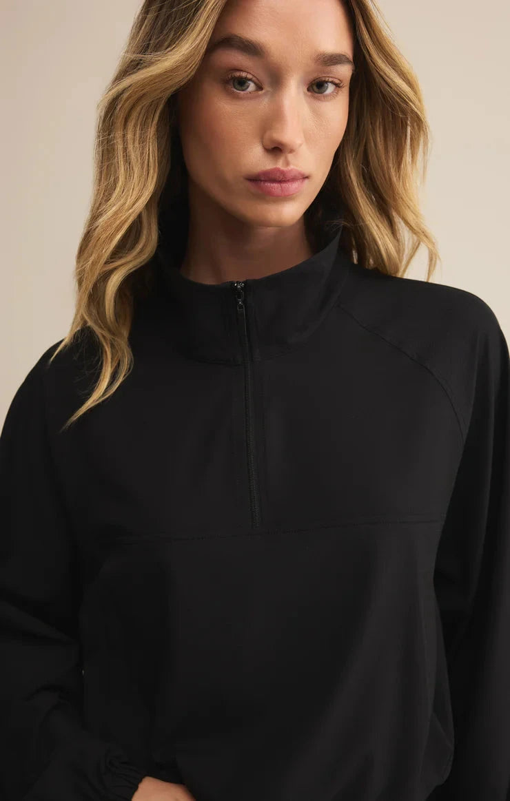 Z SUPPLY Women Jackets Z Supply It’s A Breeze Half Zip Jacket || David's Clothing