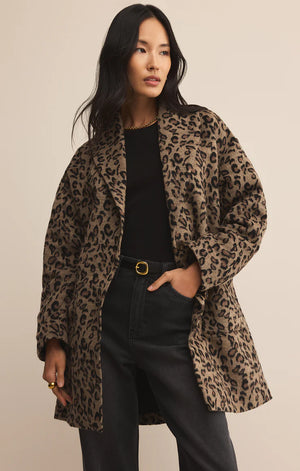 Z SUPPLY Women Jackets Z Supply Lennon Leopard Coat