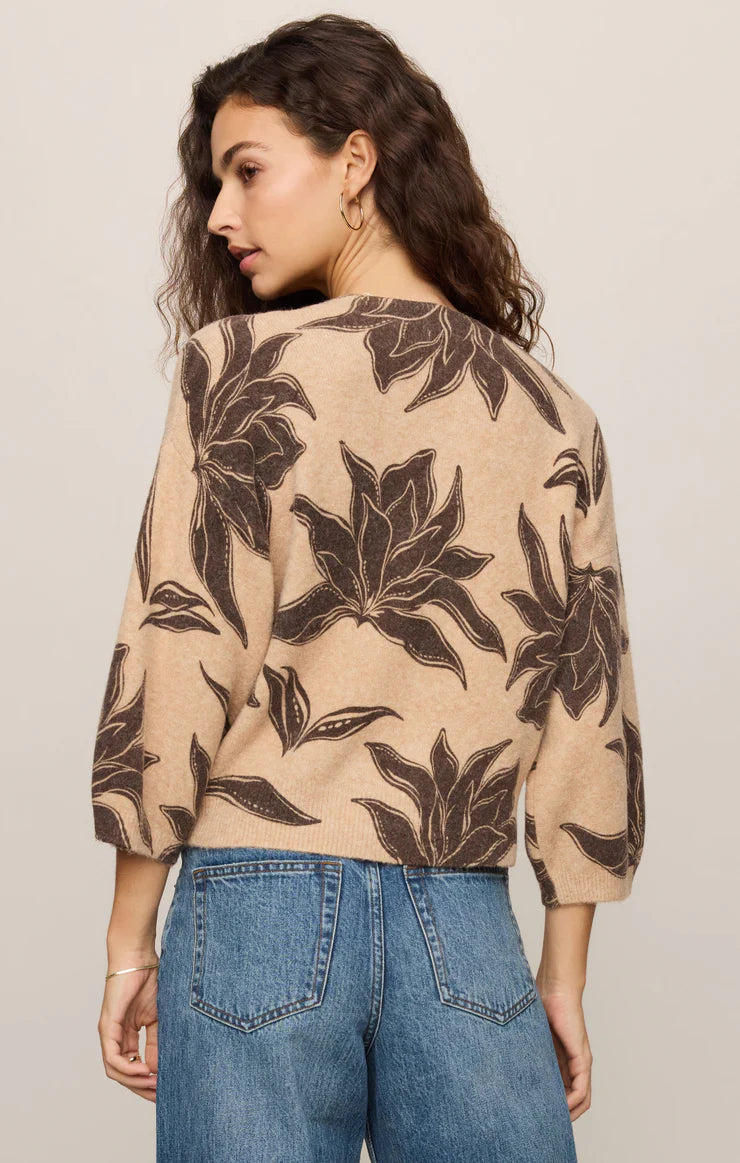 Z SUPPLY Women's Cardigans Z Supply Valor Floral Cardigan