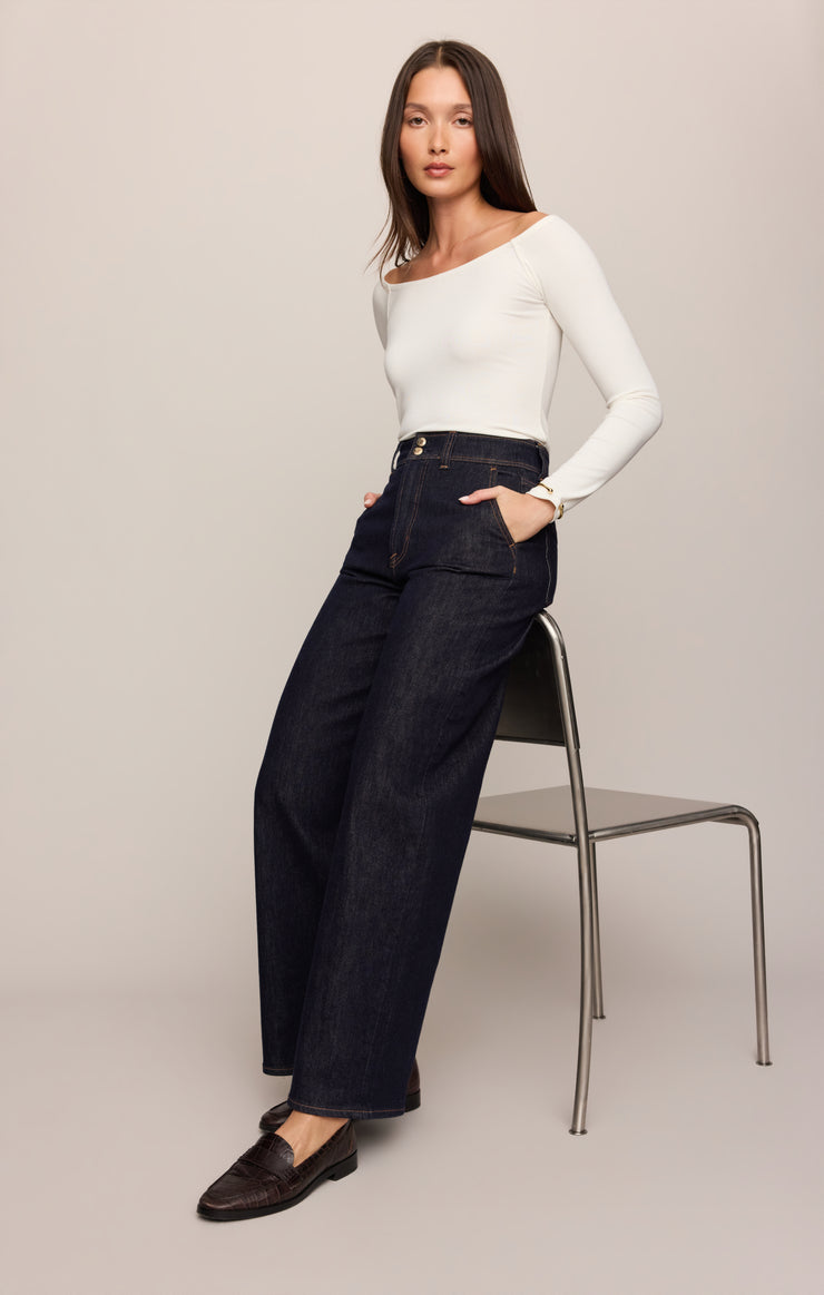 Z SUPPLY Women's Jeans Z Supply The Atelier High-Rise Trouser Denim