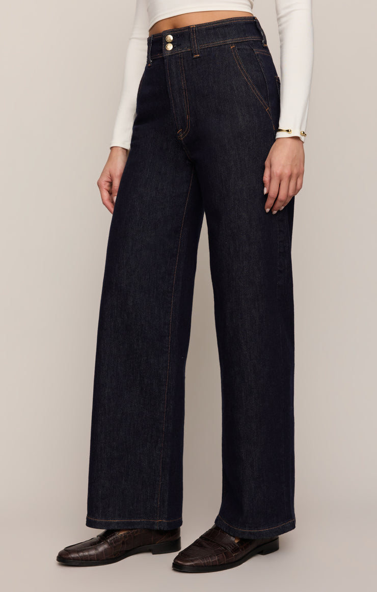 Z SUPPLY Women's Jeans Z Supply The Atelier High-Rise Trouser Denim