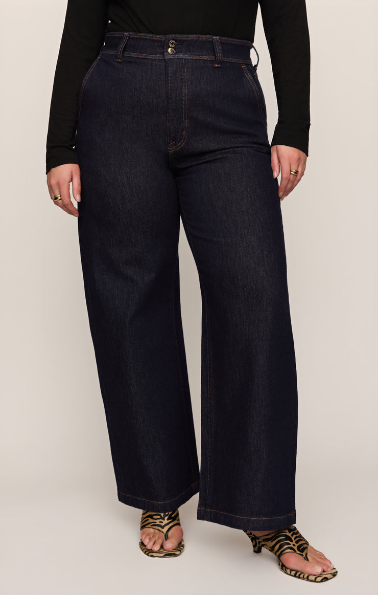 Z SUPPLY Women's Jeans Z Supply The Atelier High-Rise Trouser Denim