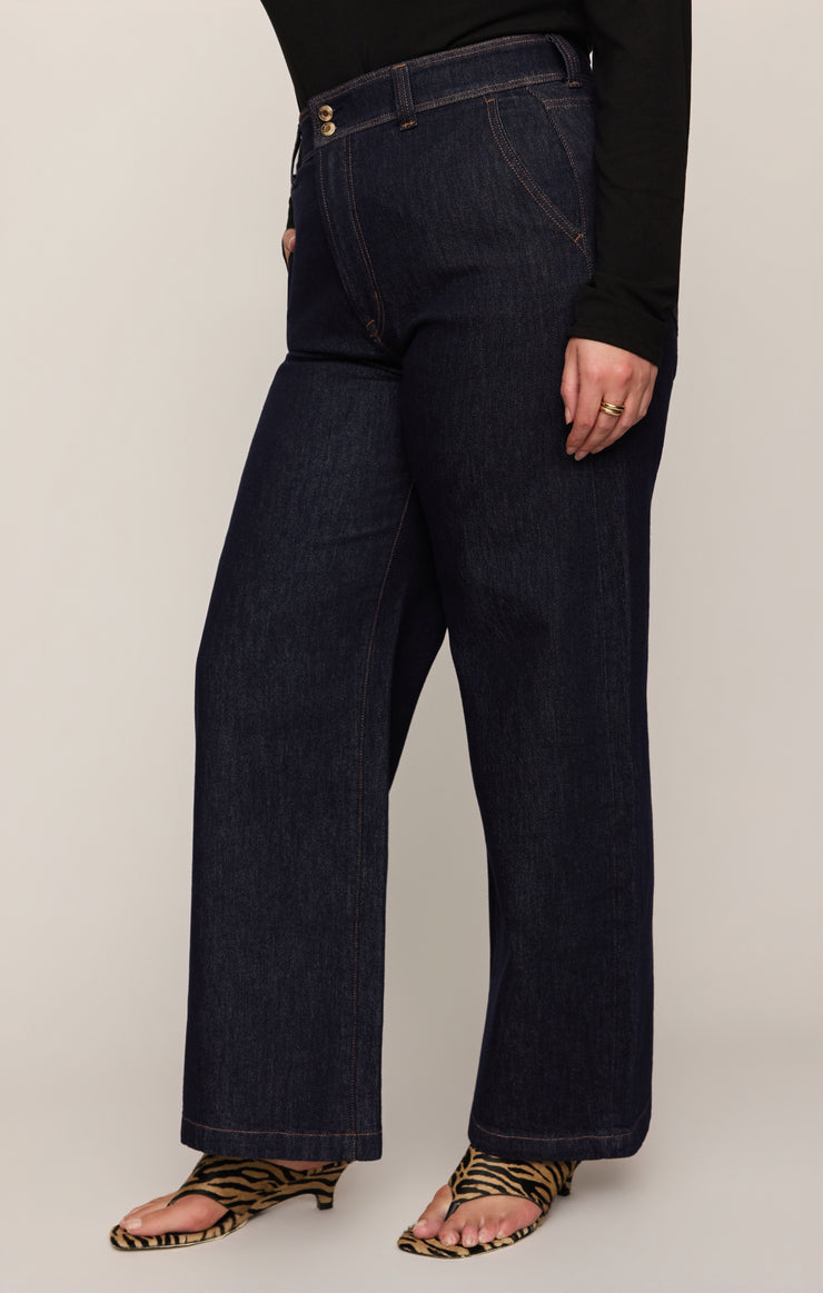 Z SUPPLY Women's Jeans Z Supply The Atelier High-Rise Trouser Denim