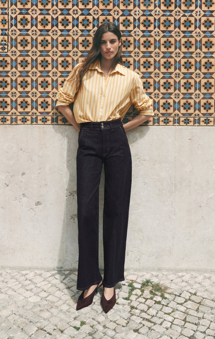 Z SUPPLY Women's Jeans Z Supply The Atelier High-Rise Trouser Denim