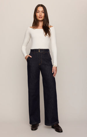 Z SUPPLY Women's Jeans Z Supply The Atelier High-Rise Trouser Denim