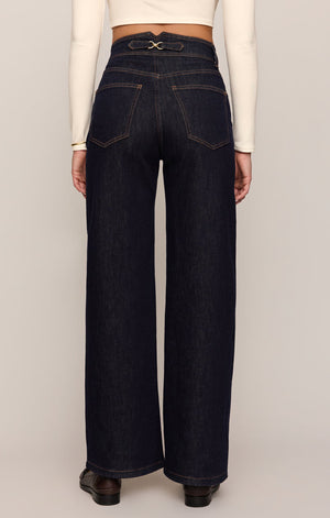 Z SUPPLY Women's Jeans Z Supply The Atelier High-Rise Trouser Denim