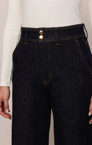 Z SUPPLY Women's Jeans Z Supply The Atelier High-Rise Trouser Denim