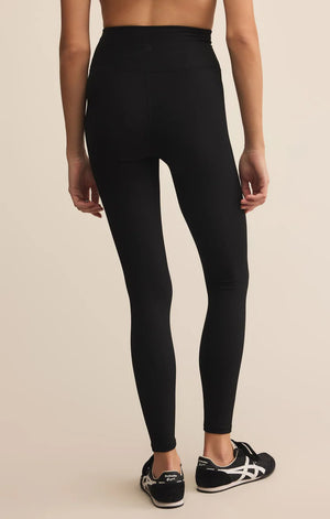 Z SUPPLY Women's Pants Z Supply Sporty Rib Ankle Legging || David's Clothing