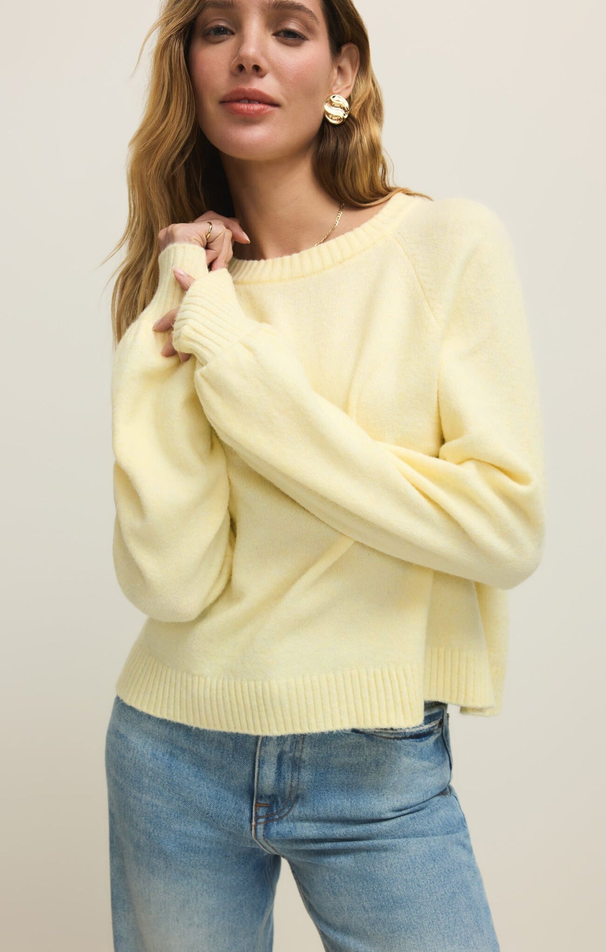 Z SUPPLY Women's Sweaters Z Supply Coming Up Sweater