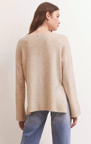 Z SUPPLY Women's Sweaters Z Supply Modern V-Neck Sweater || David's Clothin