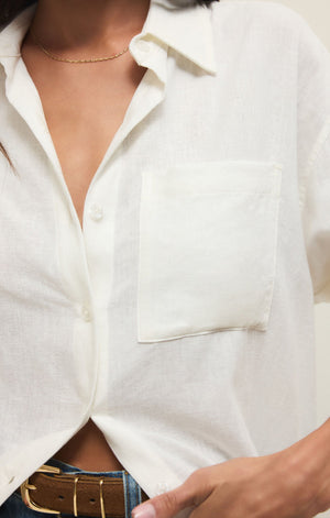 Z SUPPLY Women's Top Z Supply Alfie Button Up Shirt