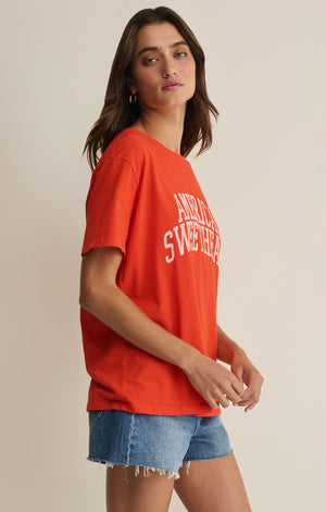 Z SUPPLY Women's Top Z Supply Sweetheart Boyfriend Tee