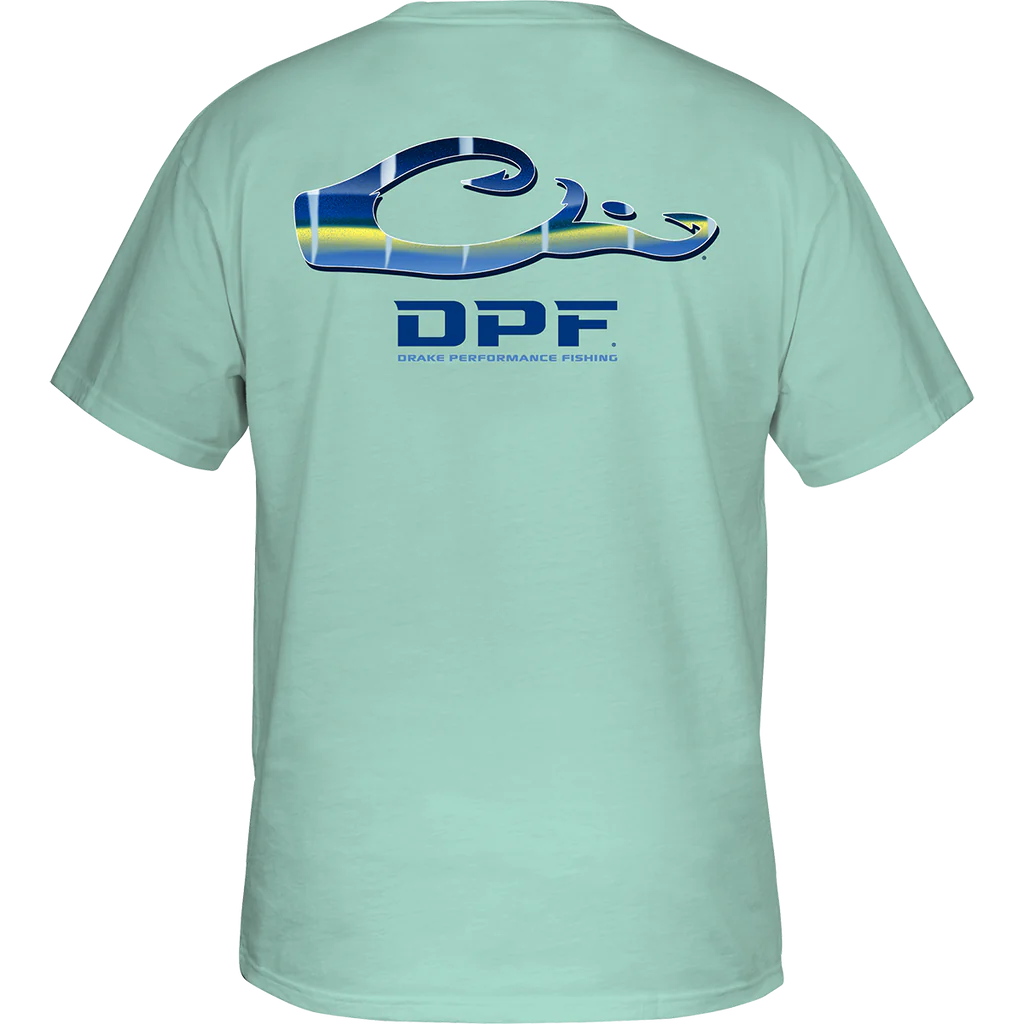DRAKE CLOTHING CO. Men's Tees Drake Marlin Scales T-Shirt || David's Clothing