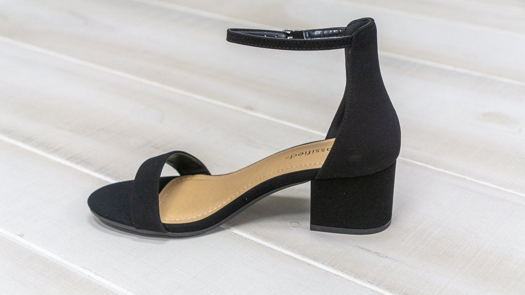 FORTUNE DYNAMIC Women's Shoes Mini Block Heel || David's Clothing