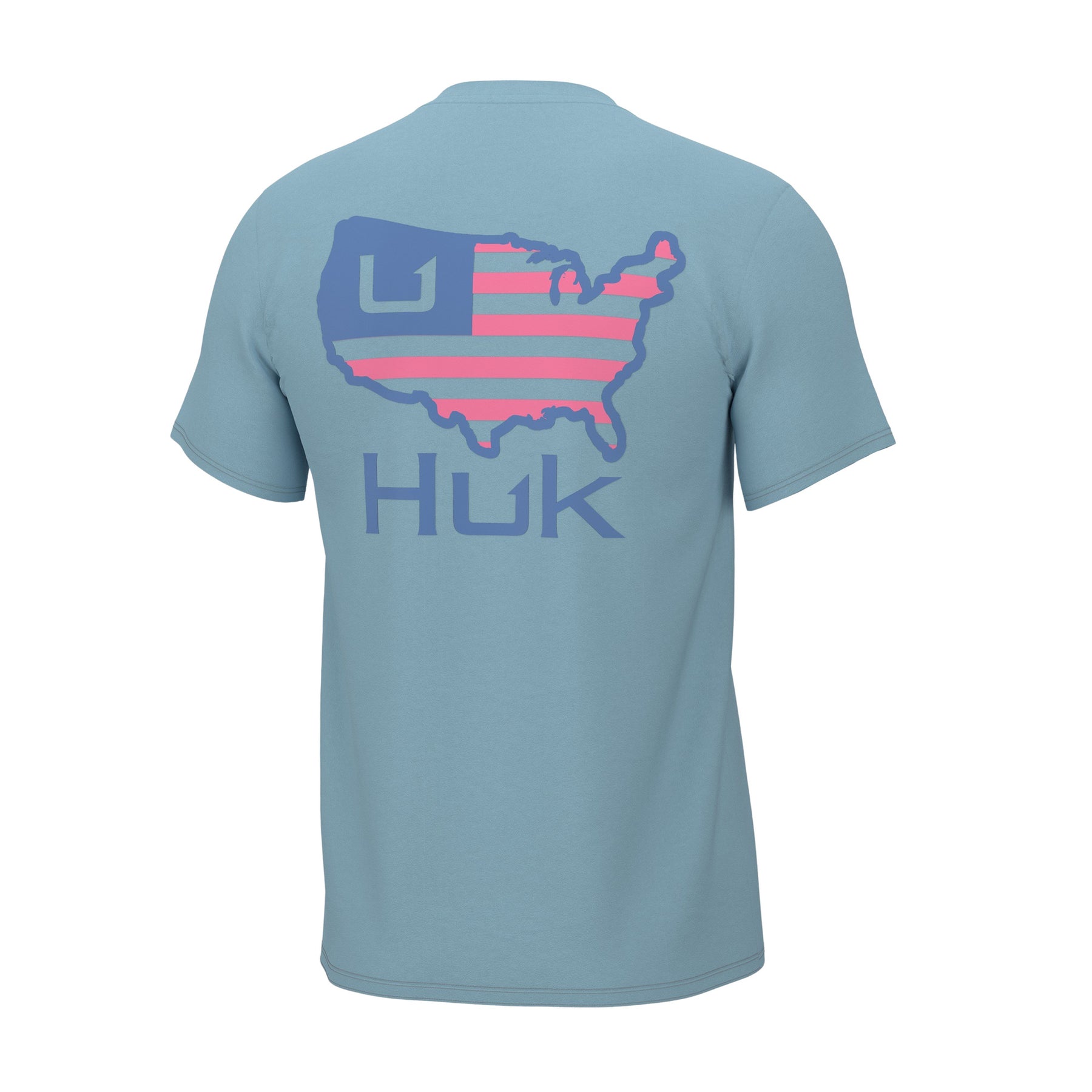 HUK FISHING Men's Polo Huk American Huk Tee || David's Clothing