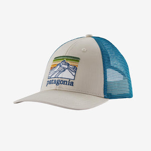 PATAGONIA Men's Hats PUMICE Patagonia P-6 Logo LoPro Trucker Hat || David's Clothing 38285PUM