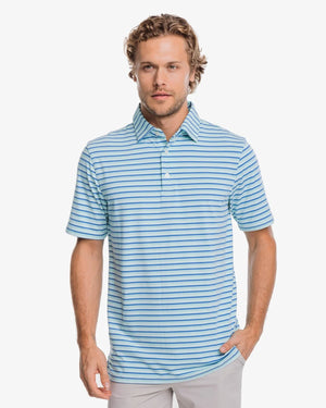 SOUTHERN TIDE Men's Polo HEATHER BALTIC / S 98592940